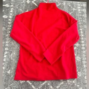 A New Day red mock turtleneck size medium